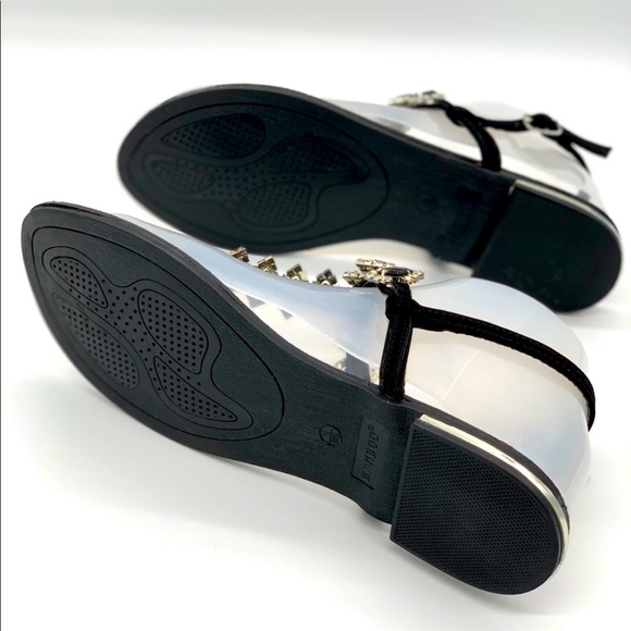 BAMBOO GEMS & RHINESTONES THONG SANDALS - Picture 5 of 5